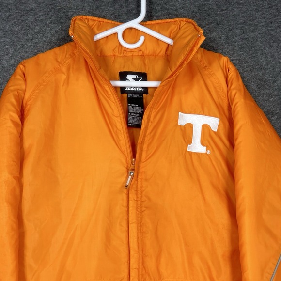 STARTER Other - VTG University of Tennessee Vols Team Starter Jacket Mens M‎ Orange Long Sleeve